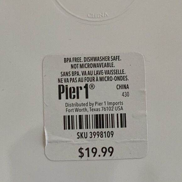 Pier 1 Imports Green Succulent Cactus
Melamine Serving Bowl, Tray & Small Bowl - Picture 13 of 17